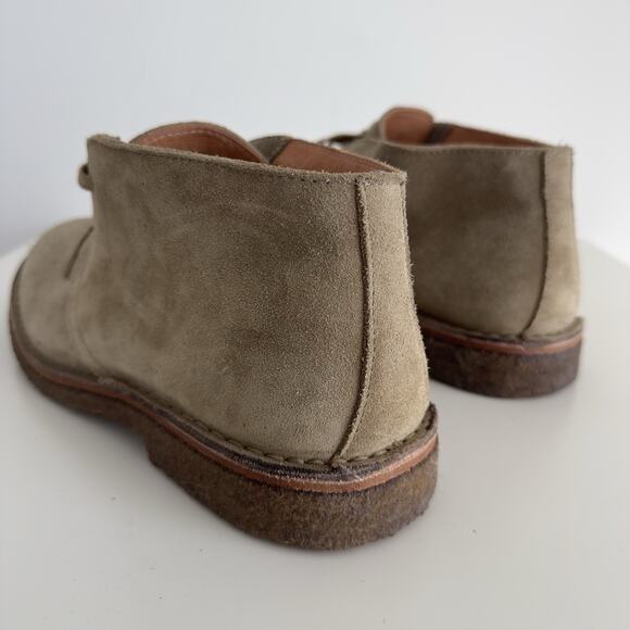 Astorflex Brownflex Chukka Boot Men 43 Beige Stone Suede Made In Italy Huckberry - Picture 6 of 15